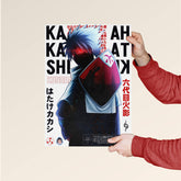 Kakashi Hatake – Red-Eyed Shinobi Poster